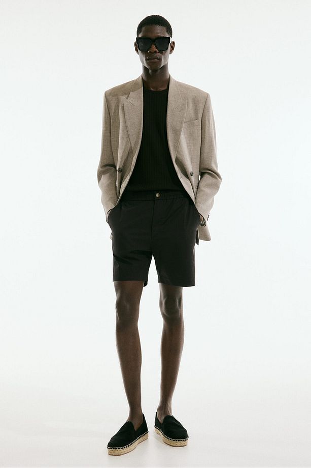 Poplin Şort Relaxed Fit - 1