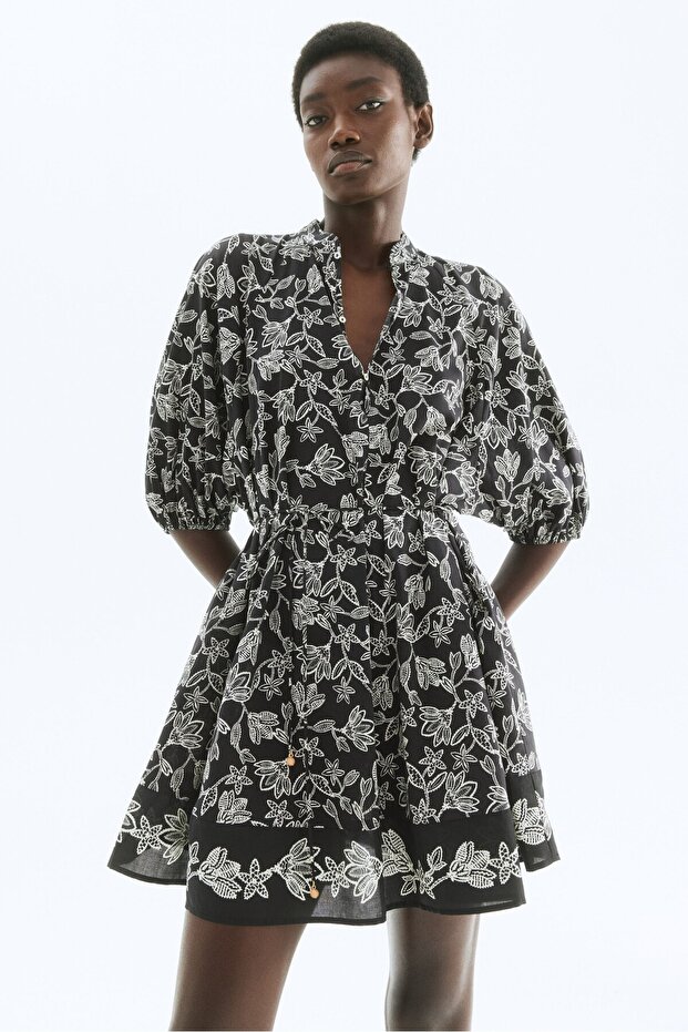 Kuşaklı Elbise - 3