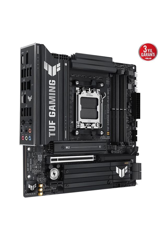 Tuf Gaming B850m Plus Wıfı Ddr5 8000mhz (OC) M.2 Am5 Matx Anakart - 4