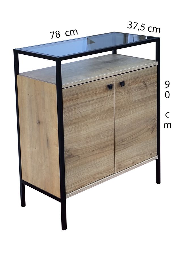 Dolaplı Dresuar -Camlı-Ayakkabılıklı Dresuar - 5