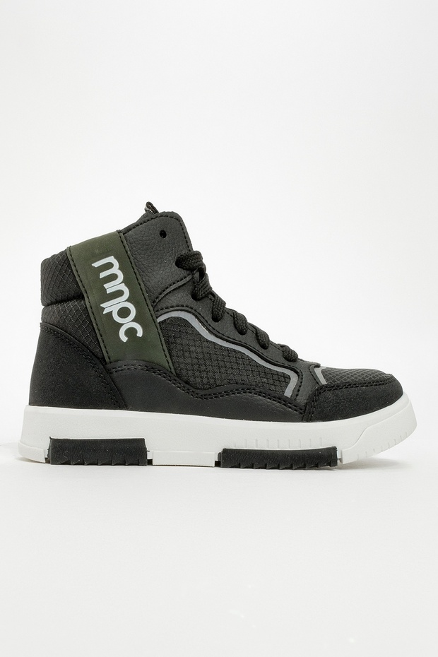 Erkek Çocuk Siyah Anatomik Sneaker Bot - 6