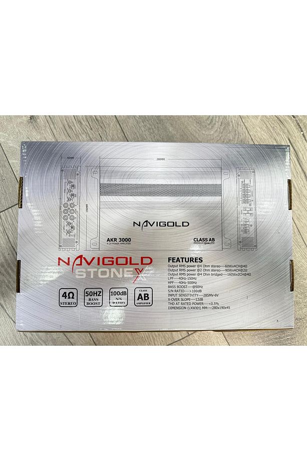 Akr-3000 4kanal Profesyonel Oto Amfi 3000wat 4ohm 4x60w-2 Ohm 4x90w Rms Power Anfi Ampilifaktör - 7