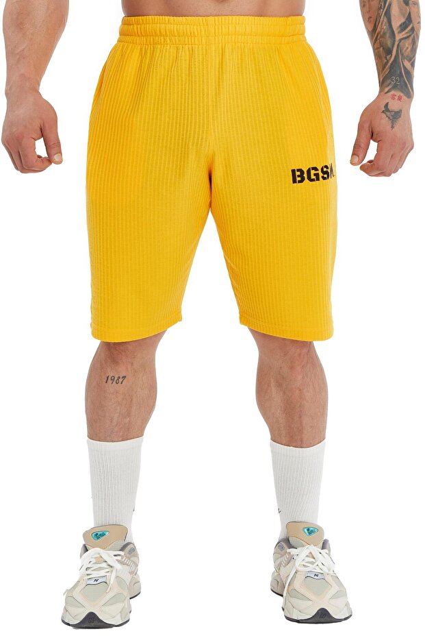 Men's Cotton Sports Shorts with Embroidery Big Sam 1522