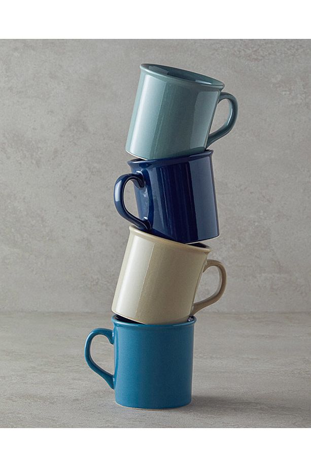 Simple Seramik Kupa 270 ml Bej - 4