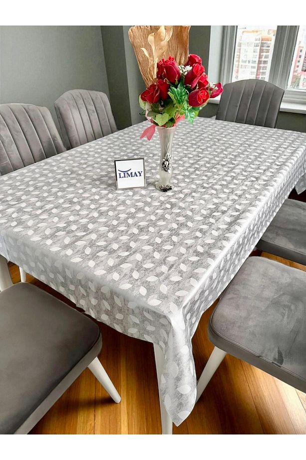 MASA ÖRTÜSÜ 1. SINIF PVC Astarlı Dekoratif Masa Örtüsü - 3