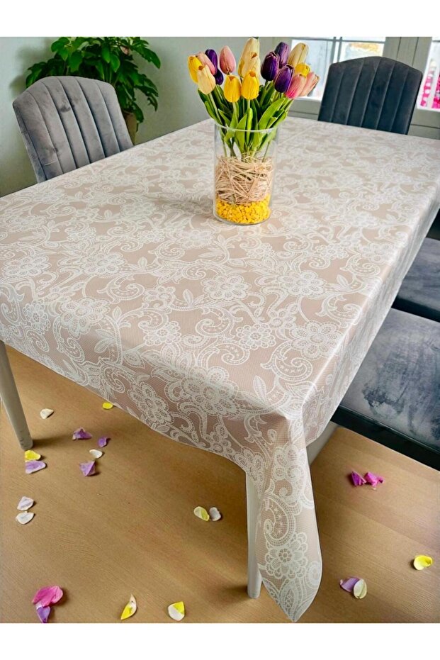 TABLE COVER 1stCLASS PVC WIPEABLE WASHABLE - 2