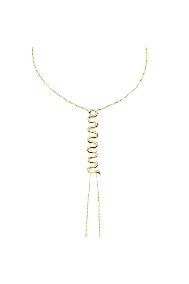 14k Altın Yılan Model Şahmeran - 1