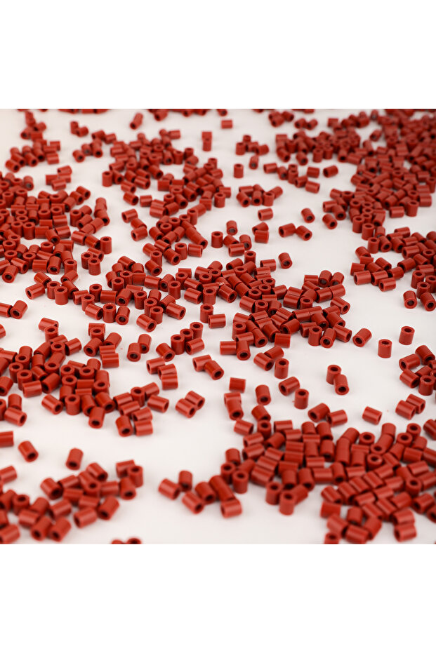 3000 Pieces Midi Beads Red | Beads Suitable for Algorithm and Coding Logic - 3