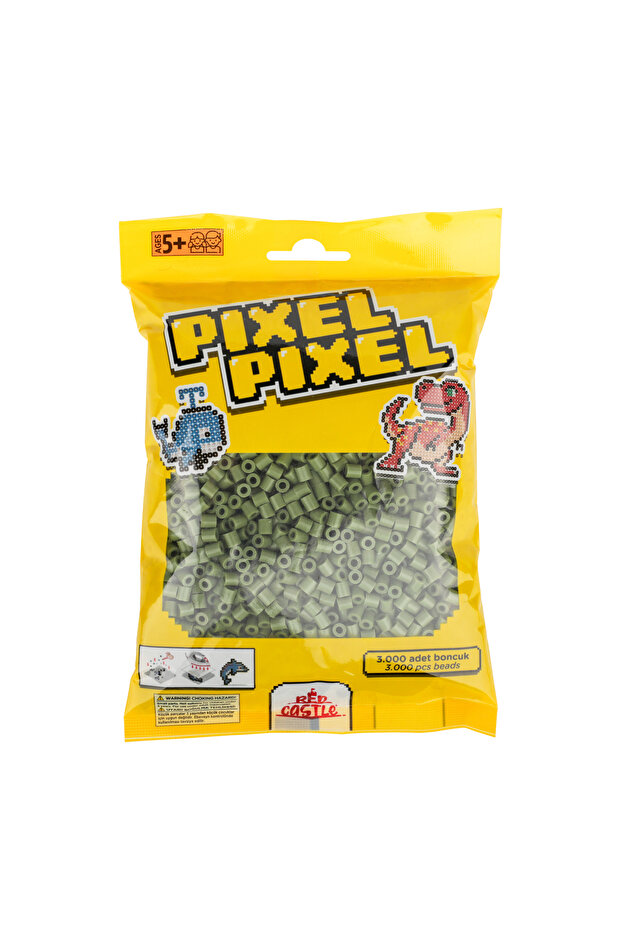 3000 Pieces Midi Beadsdark Green | Beads Suitable for Algorithm and Coding Logic - 1