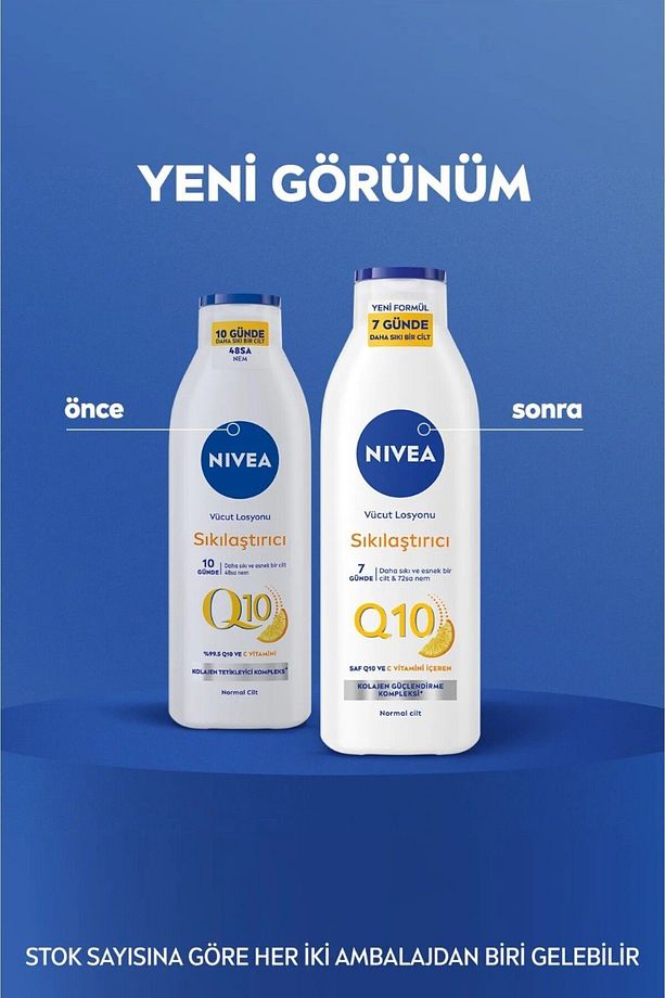 Q10 7 Günde Sıkılaştırıcı Vücut Losyonu 250ml,C Vitamini, Nemlendirici, Esnek Ve Elastik Cilt X3Adet - 5