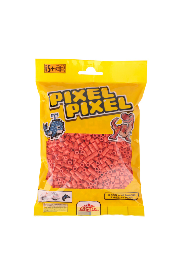 3000 Pieces Midi Beads Dark Beige | Beads Suitable for Algorithm and Coding Logic - 1