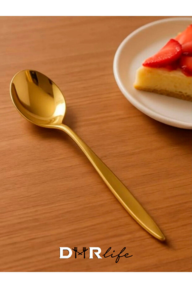 Dmr Life Ruby Titanium Gold Tablespoon 6 Pieces Ruby - 2