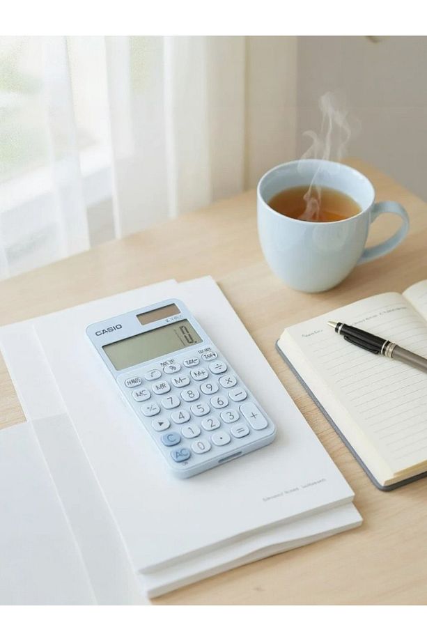 Sl-310uc-lb Cep Tipi 10 Hane Açık Mavi Hesap Makinesi - 1