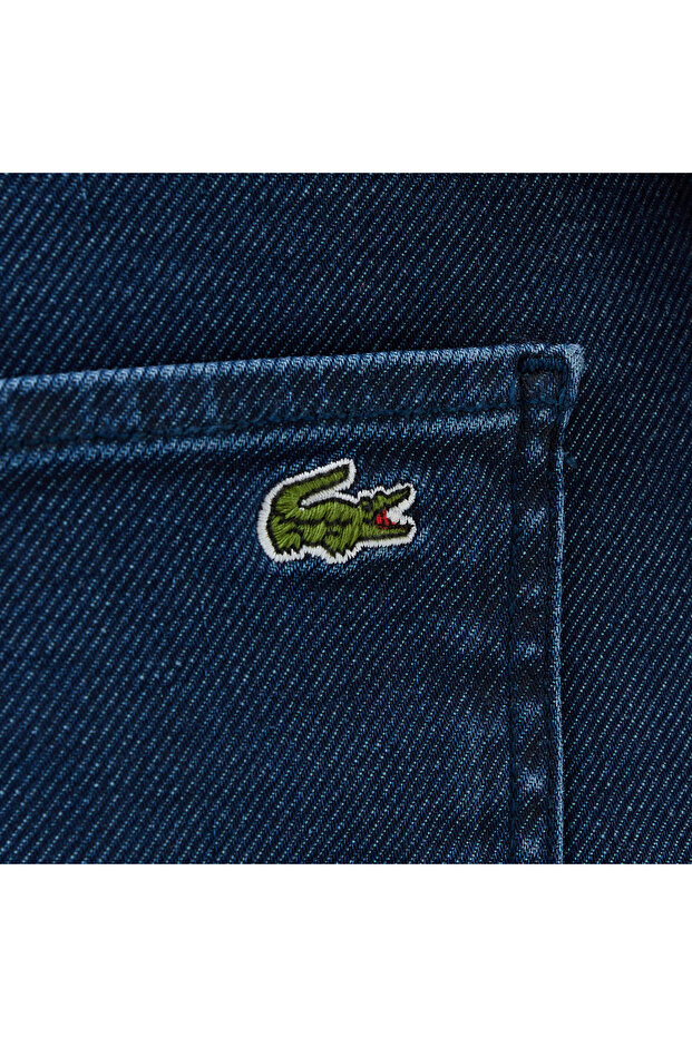 Erkek Slim Fit Mavi Jean Pantolon - 5