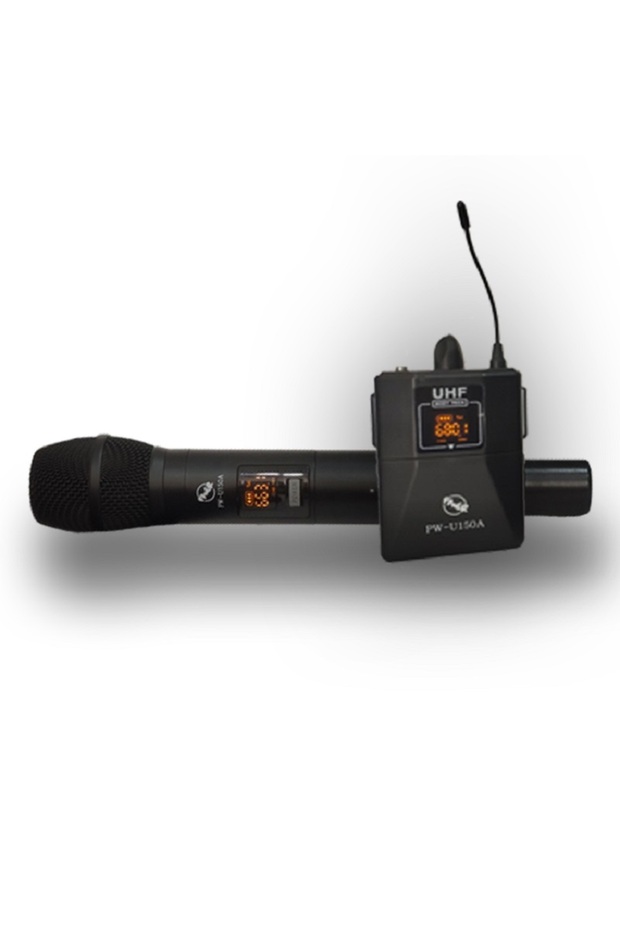 Pw-u150a Ey Kablosuz Uhf Mikrofon Seti | El Yaka Kafa Mikrofonu - 4