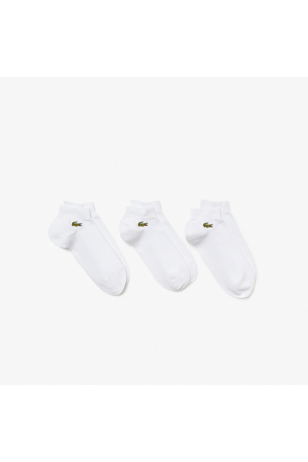 Erkek 3'lü Beyaz Çorap - 1