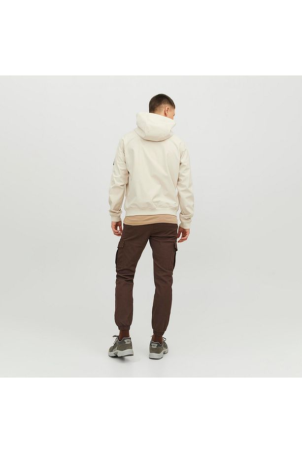 Jack&jones Basic Softshell Hood Erkek Bej Ceket - 2