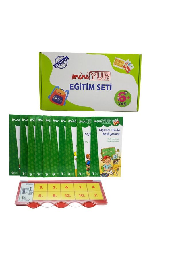 Miniyup 6 Yaş Dikkat Geliştirme Zeka Güçlendirme Eğitim Seti - 1