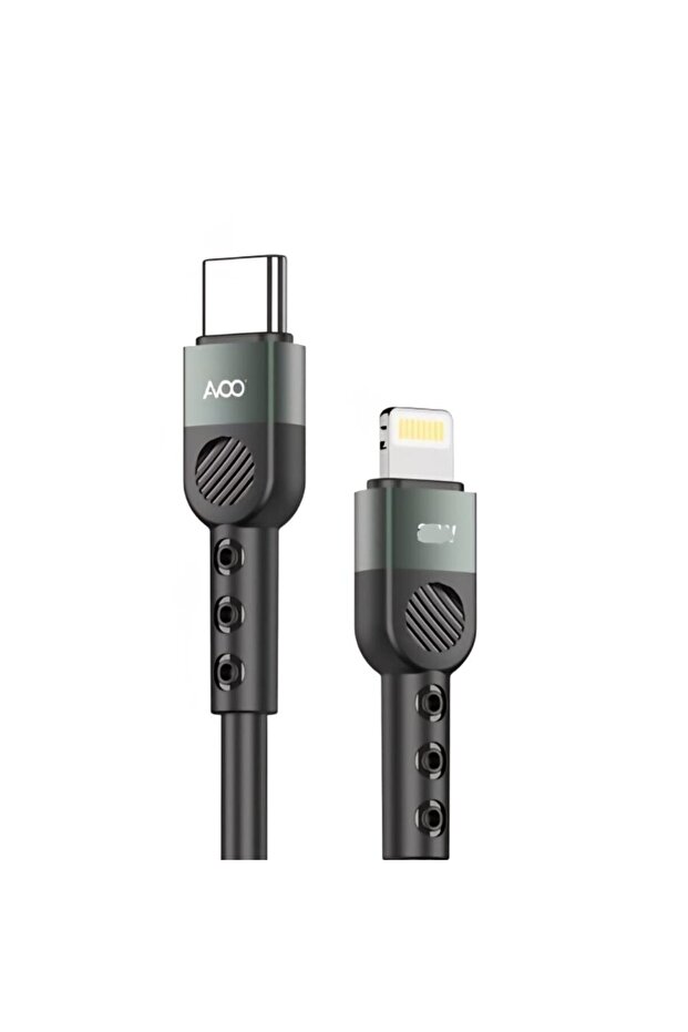 كيبل ايفون تايب سي نايلون 35W - 1