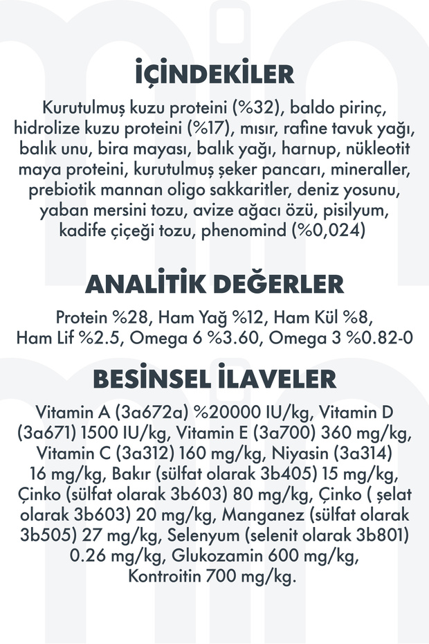 Mini Lıght Sterılısed Lamb Blueberry 2 Kg - 3