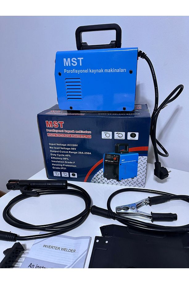New Npp250 Mst -japon Tecnolojinden Invertır 250 Amper Kaynak Makinesi 3.5 Mm Rahat Yakmakta - 4