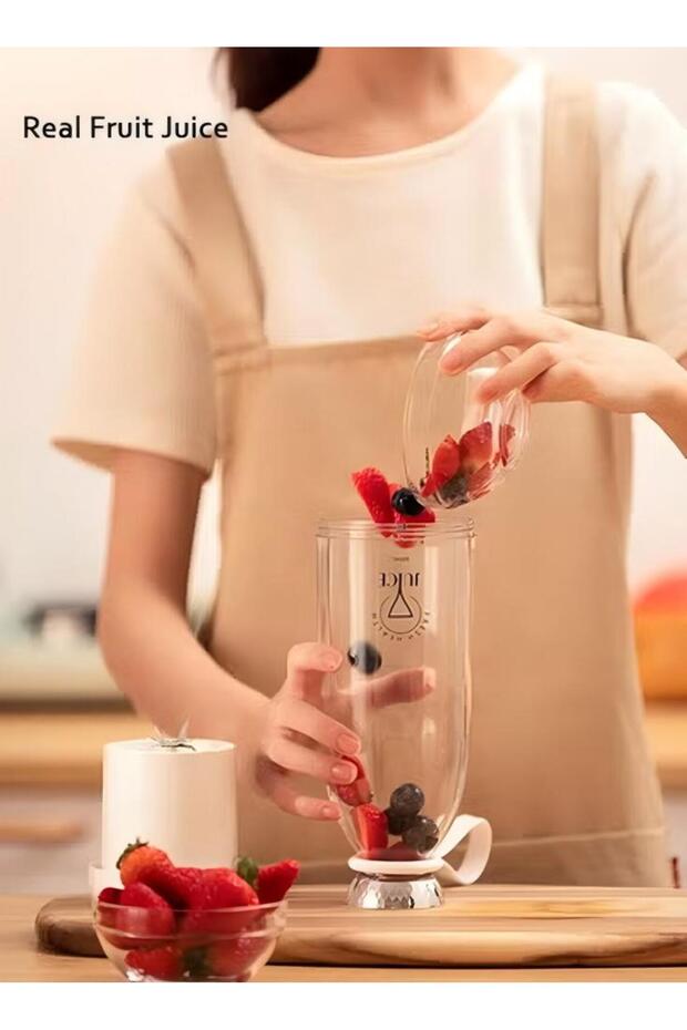 500ml Portable Mini Blender For Fresh Juice Smoothies Shakes - 5