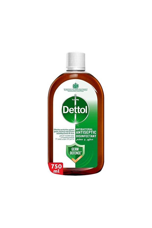 Antiseptic Antibacterial Disinfectant Liquid 750 ml Kills 99.9% Germs, Multi-purpose Hygiene