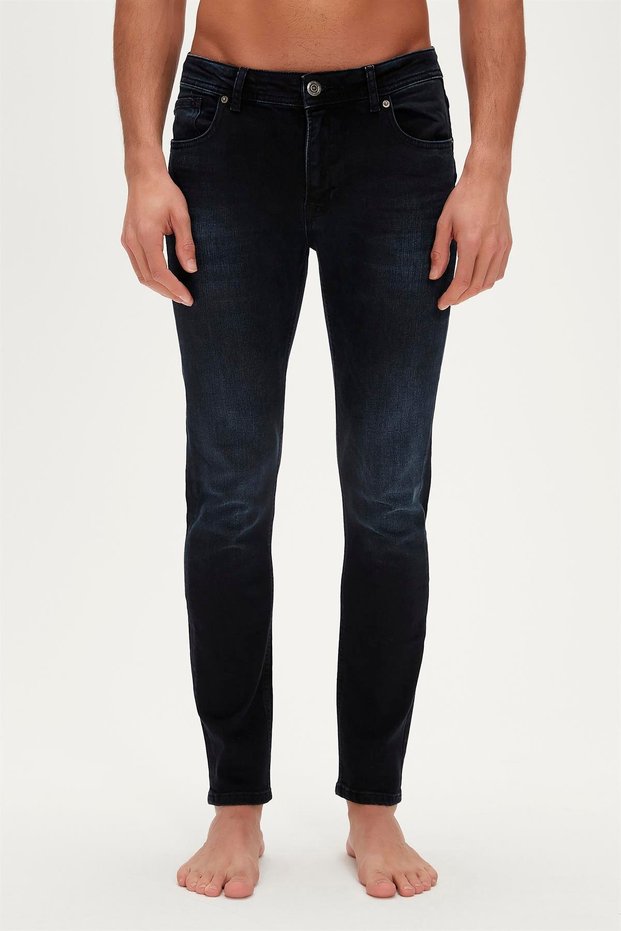 بنطلون جينز رجالي من Xavier Jeans باللون الأزرق الليلي