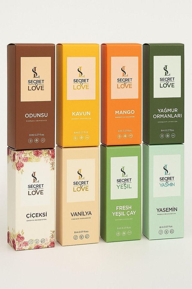 8 li dekoratif Araç Kokusu 8 ml - 1