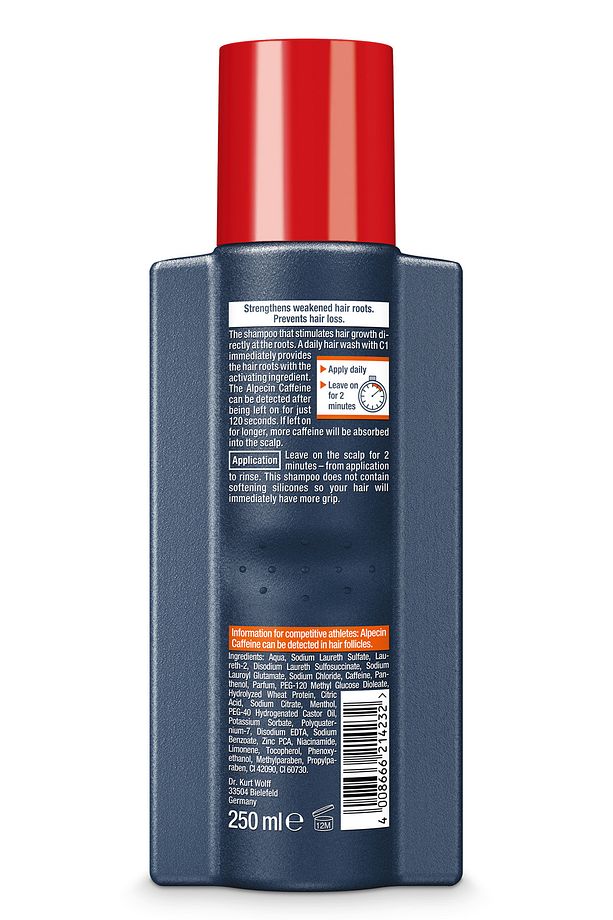 Alpecin C1 Kafeinli Dökülme Karşıtı Şampuan – Patentli Formül – 250 ml - 3