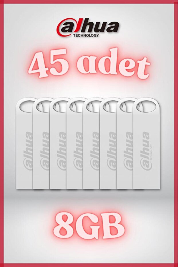 45Pcs 8Gb Metal USB Flash Memory U106