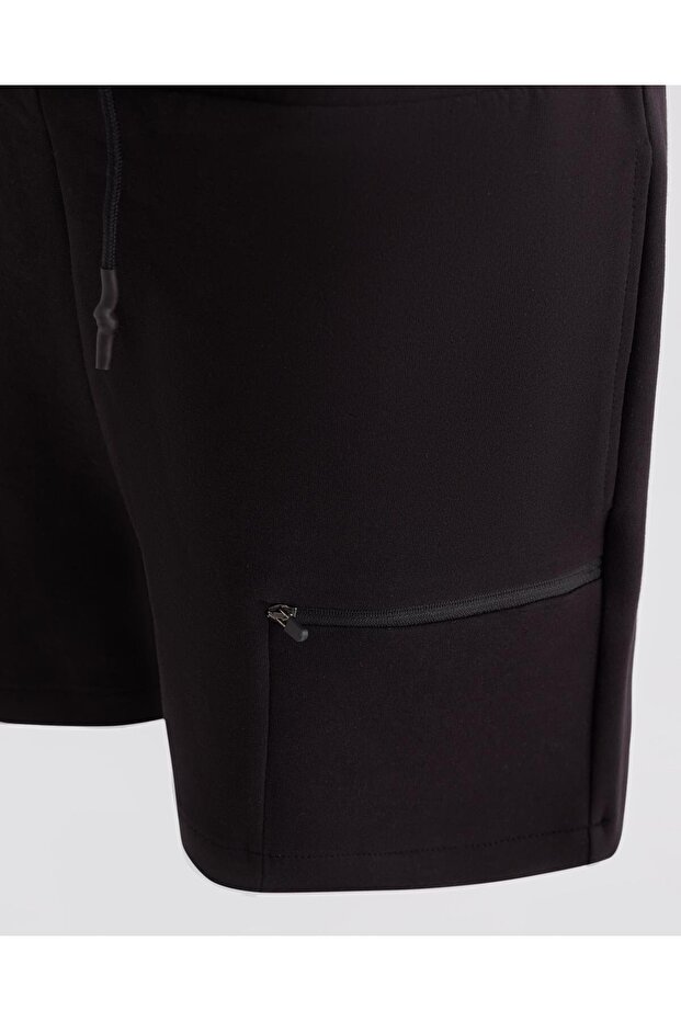 Authentic Tier One Lazard Kadın Siyah Regular Fit Şort - 4