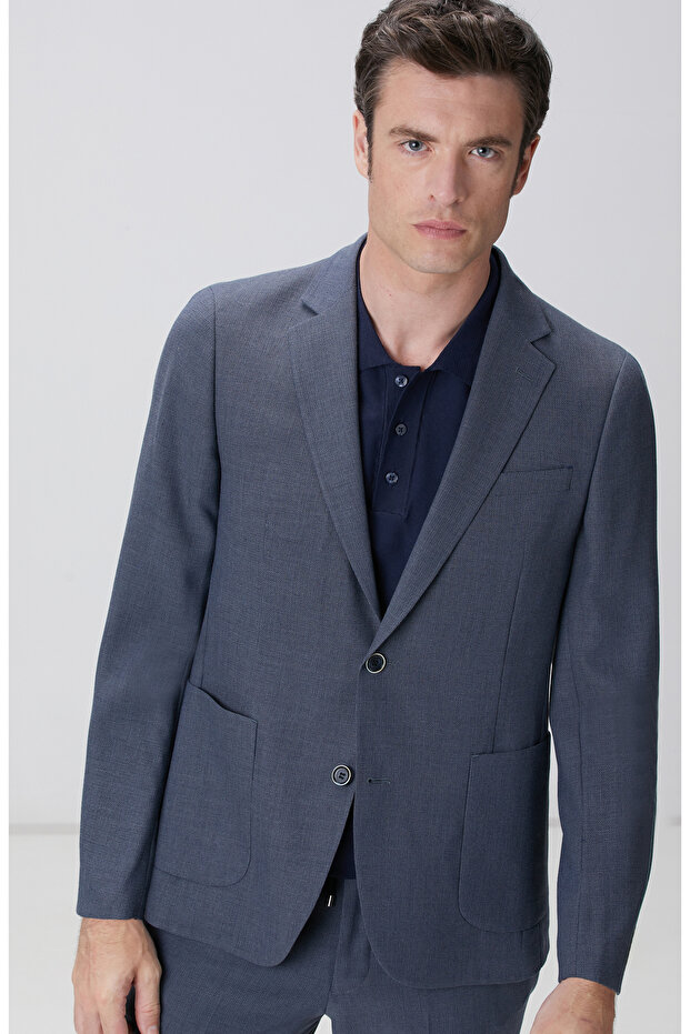 Mavi Takım Elbıse - 2