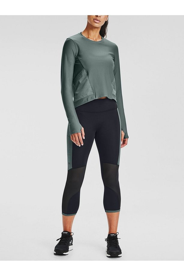 Kadın Spor Tayt - Ua Run Anywhere Crop - 1357897-001 - 1