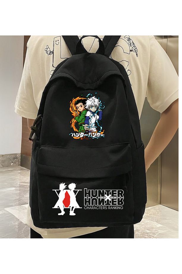 Anime Hunter X Hunter Baskılı Okul, Dershane, Kurs Sırt Çantası - 1