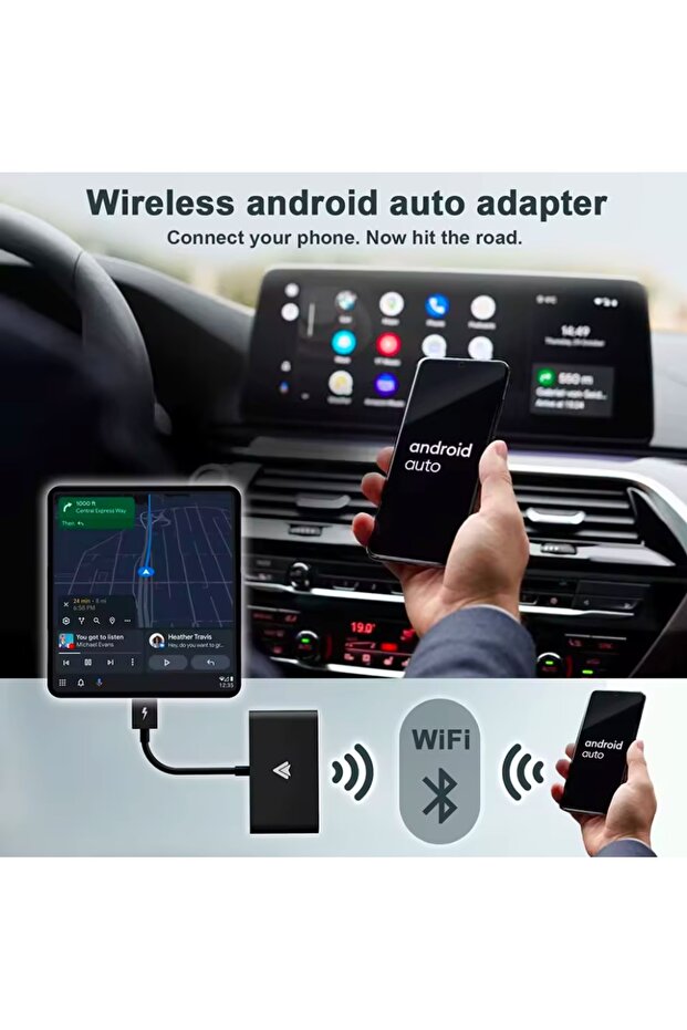 Android Auto Wireless™ Module Wireless Adapter For Wired Systems, Usb 3.0 Type C - 6