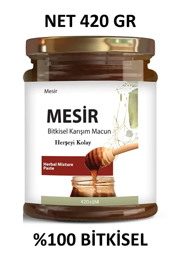 Aktarürün Mesir Macunu 420gr Bitkisel Macun Net 420 gr - 3