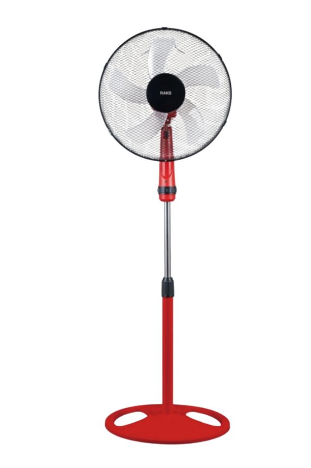 Sf 16 Eco Kırmızı Salınım Özellikli Ayaklı Vantilatör 50w - 1
