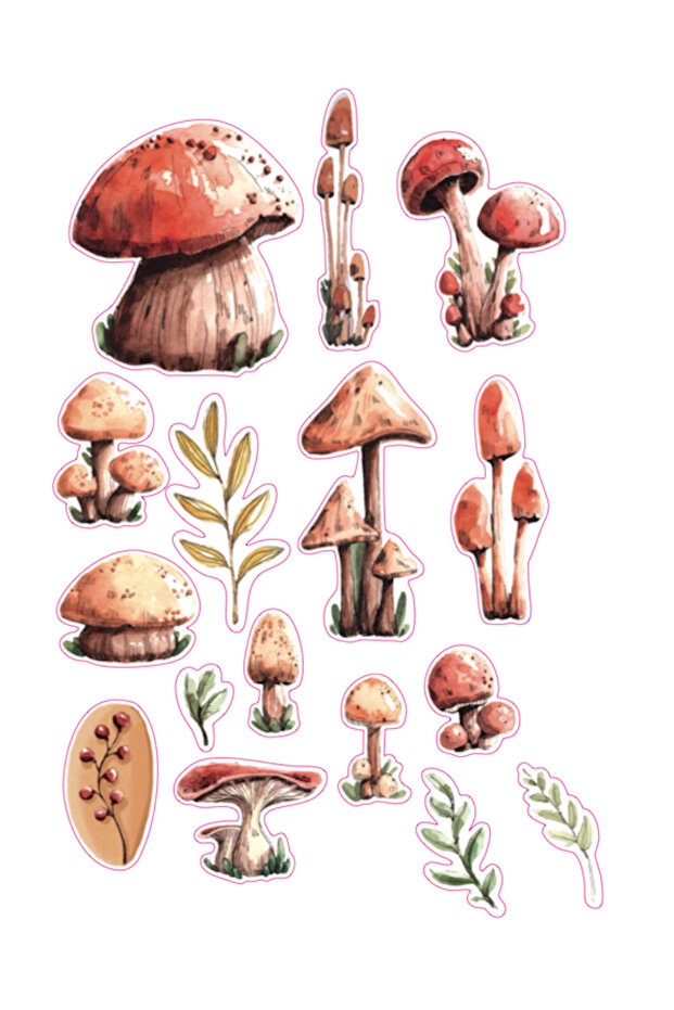 Goods and Plants Sticker Seti - 2