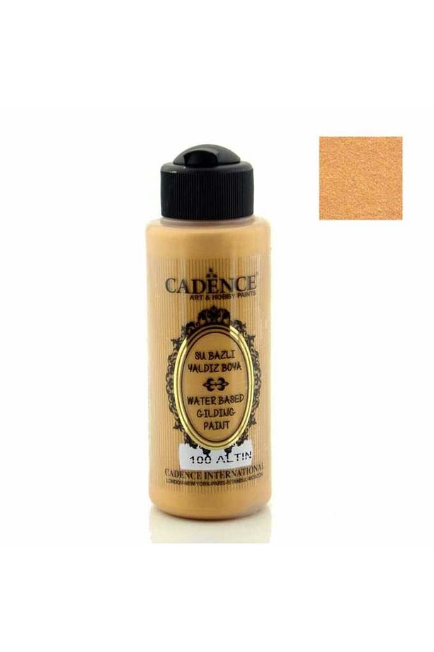Su Bazlı Yaldız Boya 100 Altın 120ml - 1