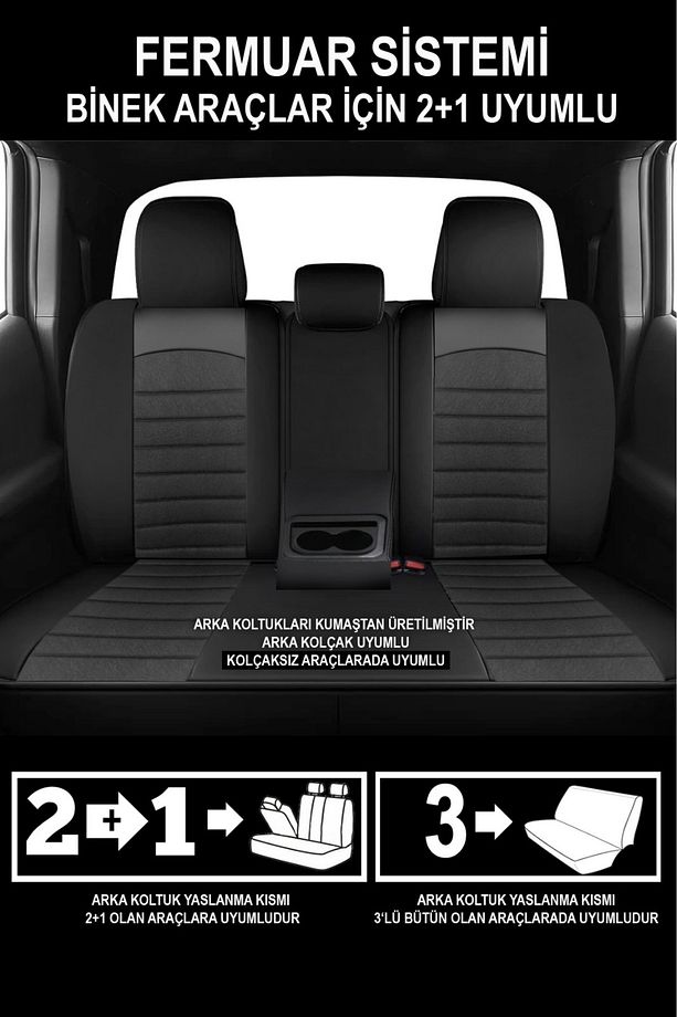 Mocha Taytüyü Oto Koltuk Kılıfı (RENAULT FLUENCE-MEGAN 1-2-3-CLİO-SYMBOL-TALİANT-TOROS UYUMLU) - 4