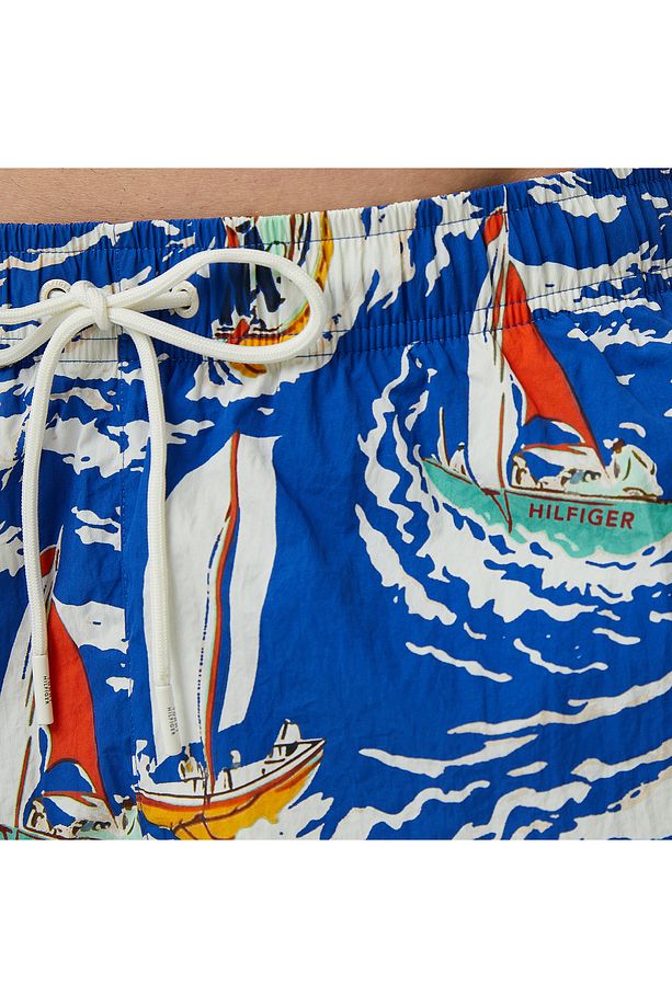 MEDIUM DRAWSTRING PRINT Deniz Şortu - 5