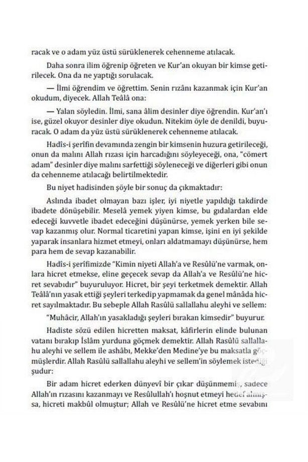 Sahihi Buhari'den Sohbetler Ve Nasihatler - 6