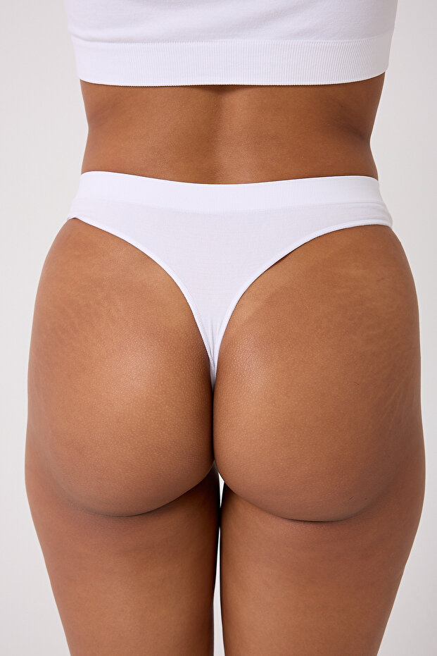 Dikişsiz Kadın String Tanga - 8