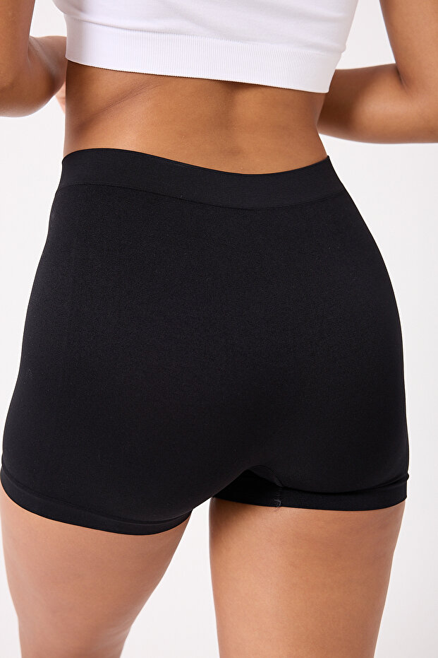 Dikişsiz Basic Kadın Boxer - 7