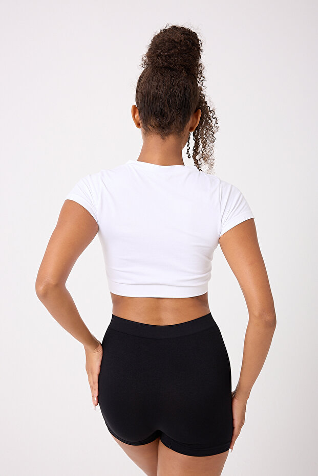 Dikişsiz Basic Kadın Boxer - 5