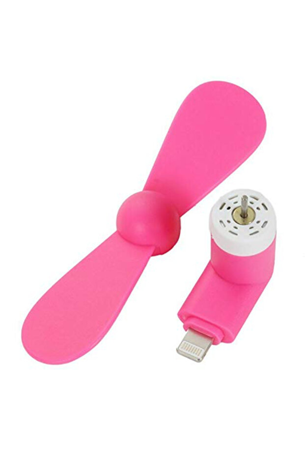 iPhone için Taşınabilir Mini Vantilatör - Lightning Port Uyumlu Serinletici Fan - Güçlü ve Sessiz - 3