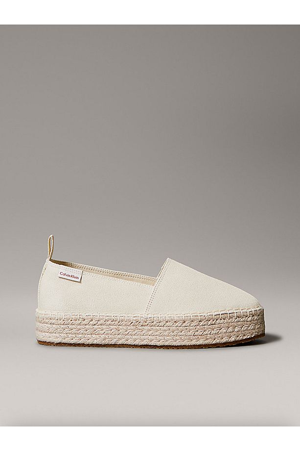 Canvas Platform Espadrilles - 1