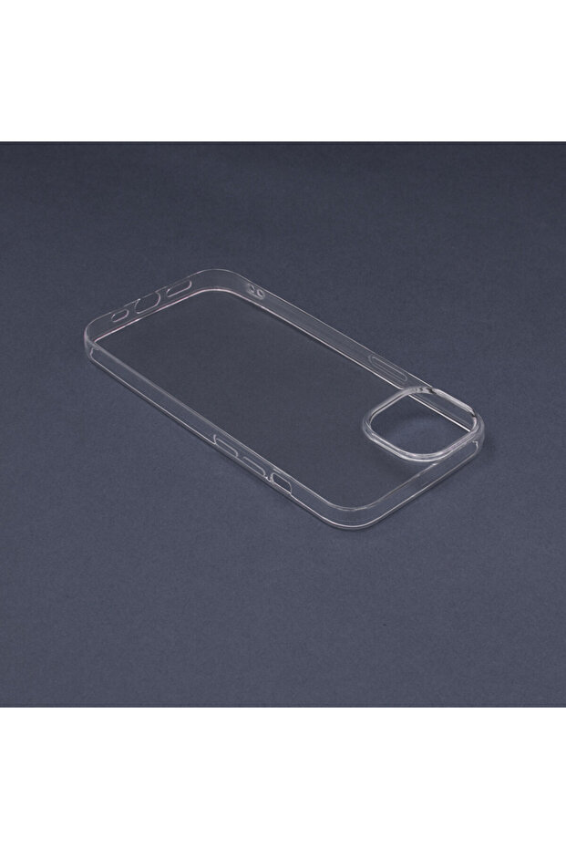IPhone 13 Case - Clear Silicone - Transparent - 3