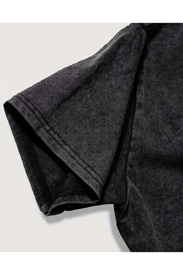 Nirvana potištěné, pratelné vintage unisex tričko oversize - 4